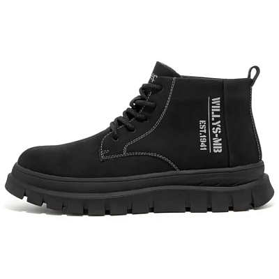 Jeep Short Martin Boot Men's Black