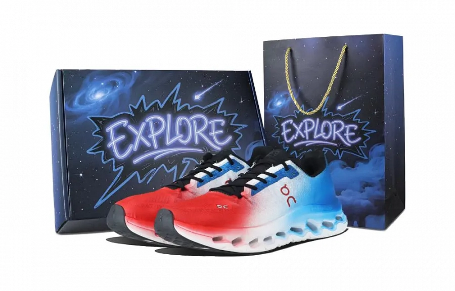 On Cloudtilt Collection Cushioning, Wear Resistant Low top Running Shoes Unisex Red Blue купить в интернет-магазине Yoocart с быстрой доставкой по России.