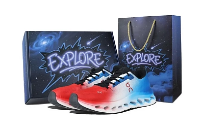 On Cloudtilt Collection Cushioning, Wear Resistant Low top Running Shoes Unisex Red Blue