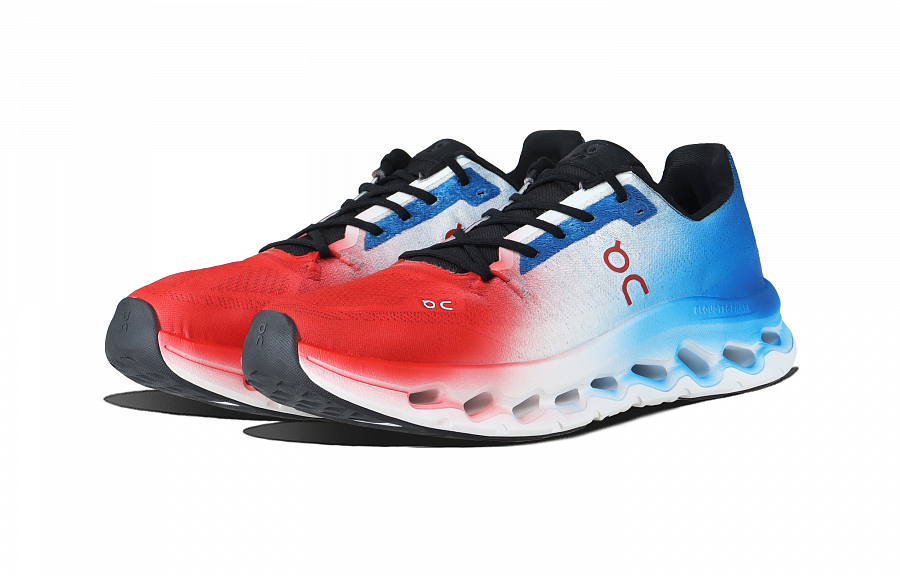 On Cloudtilt Collection Cushioning, Wear Resistant Low top Running Shoes Unisex Red Blue купить в интернет-магазине Yoocart с быстрой доставкой по России.