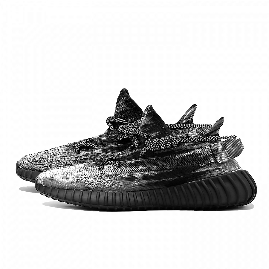 Adidas Originals Yeezy Boost 350 V2 White Silver Knight Cushioning And Breathable Low top Casual Shoes Unisex Black купить в интернет-магазине Yoocart с быстрой доставкой по России.