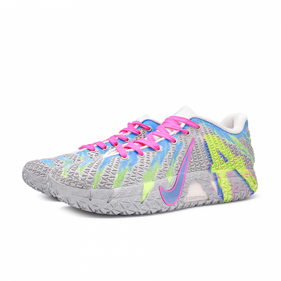 Nike Ja Morant 3 Abrasion Resistant Breathable Low top Basketball Shoes Unisex Blue Green Gray купить в интернет-магазине Yoocart с быстрой доставкой по России.