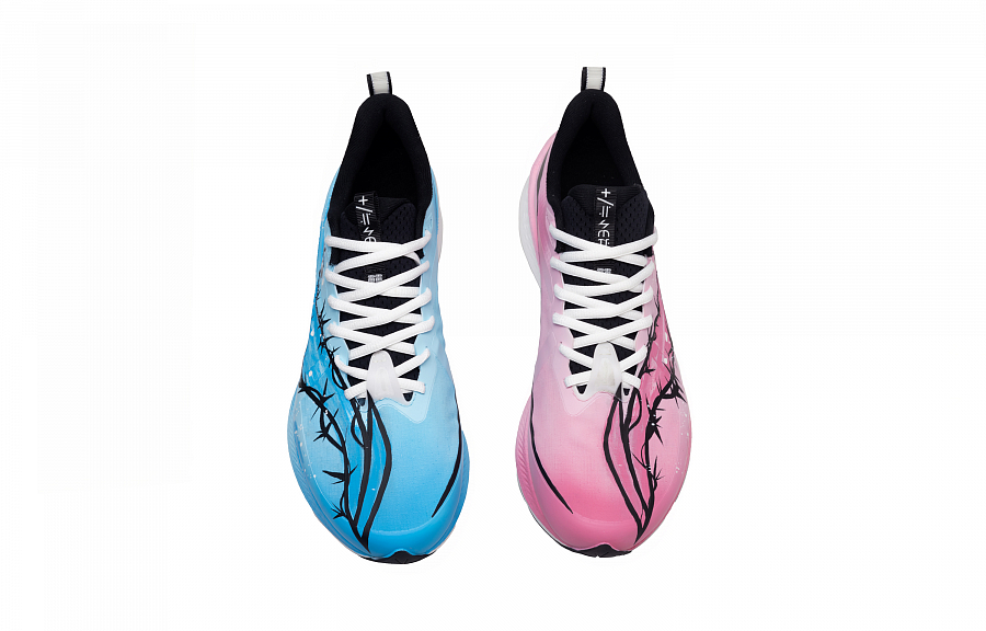 LINING Red Hare 7 Pro Running Shoes Men's Low top Pink Blue купить в интернет-магазине Yoocart с быстрой доставкой по России.