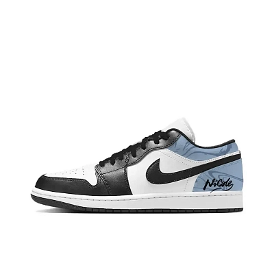 Jordan Air Jordan 1 Blue Moment Vintage Basketball Shoes Unisex