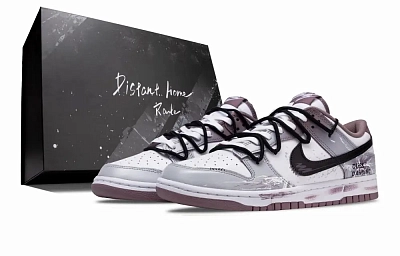 Nike Dunk Boundless Sail Slip Resistant Abrasion Resistant Low top Skateboard Shoes Unisex