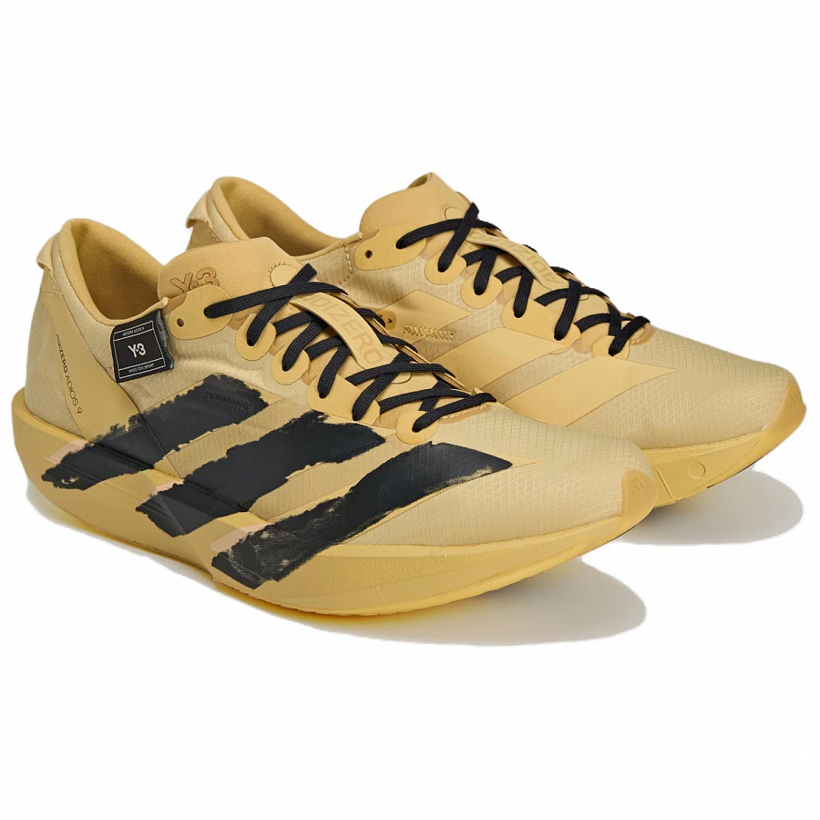 Adidas Y 3 Adizero Adios 9 'Yellow Oat Black' купить в интернет-магазине Yoocart с быстрой доставкой по России.