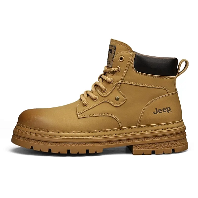 Jeep Martin Boots Men's Gold
