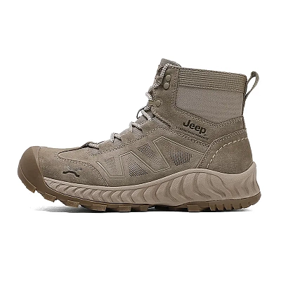 Jeep High Top Hiking Shoes Men's Sand