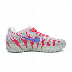 Nike Ja Morant 3 Abrasion Resistant Breathable Low top Basketball Shoes Unisex Gray Pink 1 4294535