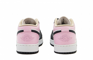 Jordan Air Jordan 1 Cushioning, Wear Resistant Low top Vintage Basketball Shoes Unisex Pink 3 4294546