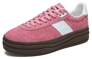 Kappa K love Slip Resistant Height Increasing Low Top Skateboard Shoes Women's Pink Apple Red Classic White 2 4294572