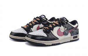 Nike Dunk Purple Night Nightmare, Box Included Abrasion Resistant Low top Skateboard Shoes Unisex 3 4294589