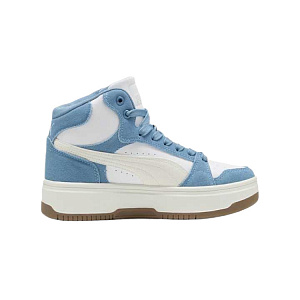 PUMA Rebound Femme Slip Resistant Mid top Skateboard Shoes Women's Blue 1 4294594