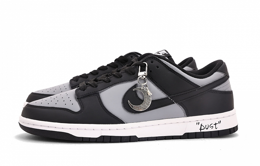 Nike Dunk Coverage Slip Resistant And Abrasion Resistant Low top Skateboard Shoes Unisex Black Gray купить в интернет-магазине Yoocart с быстрой доставкой по России.