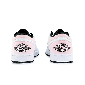 Jordan Air Jordan 1 Cushioning, Wear Resistant Low top Vintage Basketball Shoes Women's Pink White 3 4294668