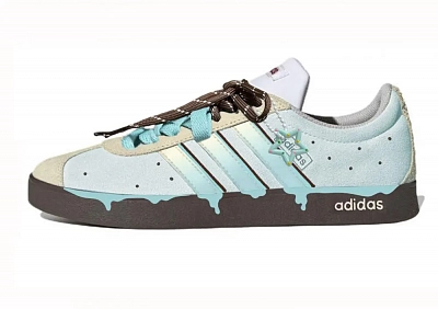 Adidas VL COURT 2.0 Abrasion Resistant Slip Resistant Low top Skateboard Shoes Unisex