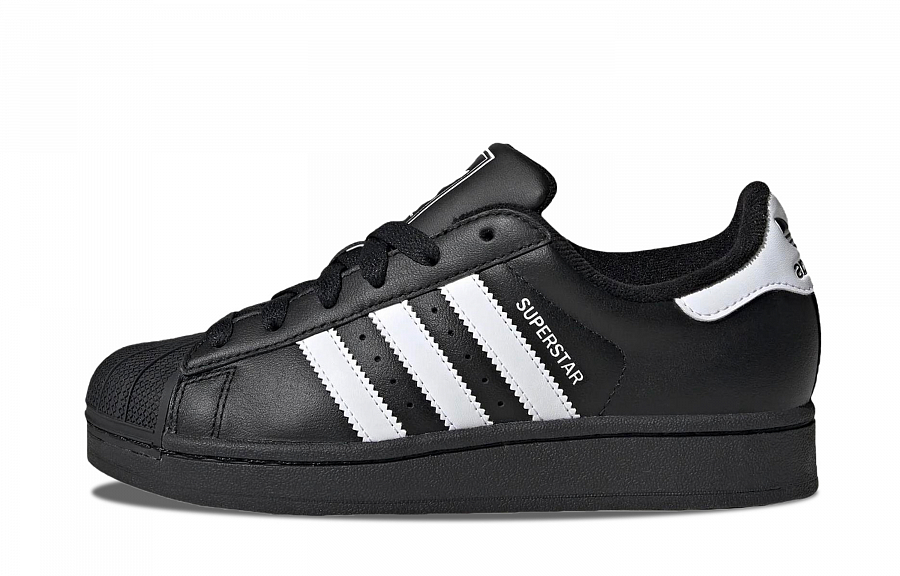 Adidas Originals Superstar 2 Baby's Breath Low top Skateboard Shoes Unisex Black купить в интернет-магазине Yoocart с быстрой доставкой по России.