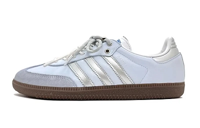 Adidas Originals SAMBA OG Low top German Army Trainers Unisex Gray Blue