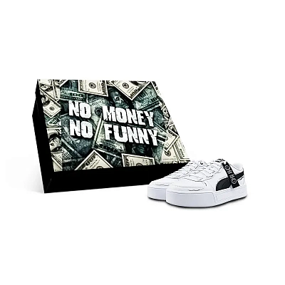 PUMA Skye Slip Resistant Low top Skateboard Shoes Women's Black White