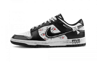 Nike Dunk Taming The Demon Abrasion Resistant Low top Skateboard Shoes Unisex