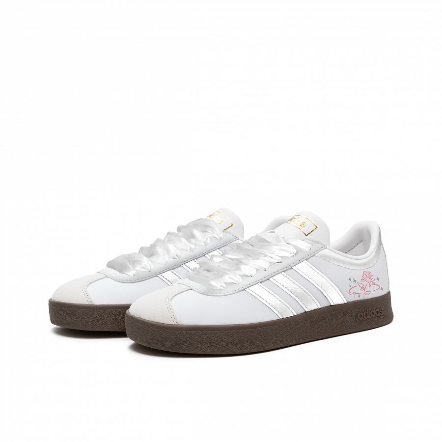 Adidas VL COURT 2.0 Slip Resistant Abrasion Resistant Low top Skateboard Shoes, Women's Women's купить в интернет-магазине Yoocart с быстрой доставкой по России.