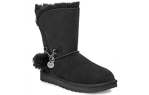 UGG Classic Mini Charms Black Women's 2 4298143