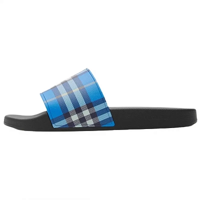 Burberry Slide Slippers Men's Blue