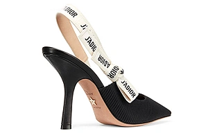 DIOR J'Adior Slim Heel High Heels Women's Black 3 4316665