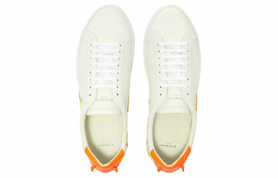 Givenchy Urban Street Low 'Reverse Logo - White Orange' купить в интернет-магазине Yoocart с быстрой доставкой по России.