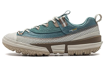 LiNing CF Tracing Collection Linchuan Lite Slip Resistant Abrasion Resistant Low top Casual Shoes Men's Green White
