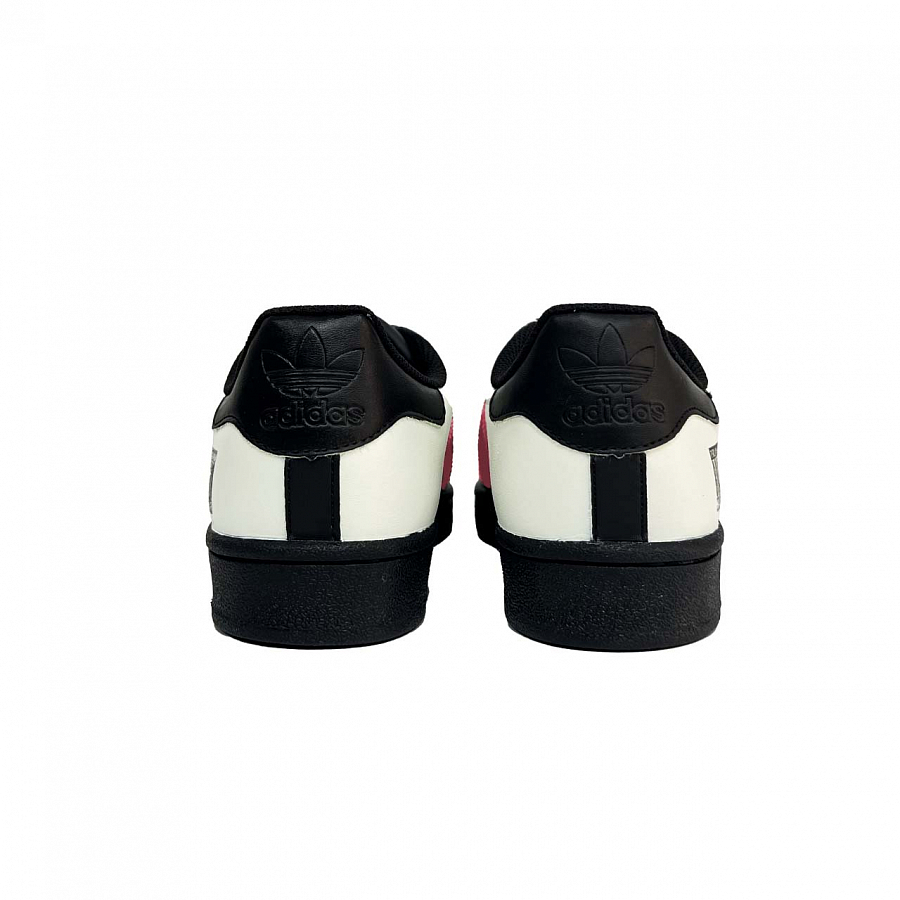 Adidas Originals SUPERSTAR Red Velvet Shell Abrasion Resistant Low Top Skateboard Shoes Unisex Black купить в интернет-магазине Yoocart с быстрой доставкой по России.