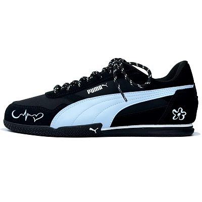PUMA BELLA DONNA Shock Absorbers Low Top Casual Shoes Women's Black Blue