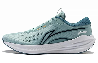 LiNing Wave V2 Shock Absorbers Slip Resistant Abrasion Resistant Low top Running Shoes Men's Stone Gray