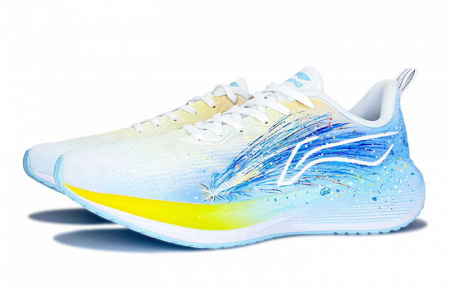 LiNing Wuyue Slip Resistant, Abrasion Resistant, Breathable Low Top Casual Running Shoes Men's Sparkling Blue купить в интернет-магазине Yoocart с быстрой доставкой по России.