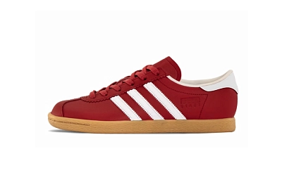 Adidas Originals Stadt Abrasion Resistant Low top Skateboard Shoes Unisex Red