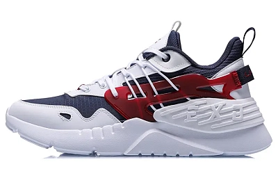 LINING Exd Lite 'White Blue Red'