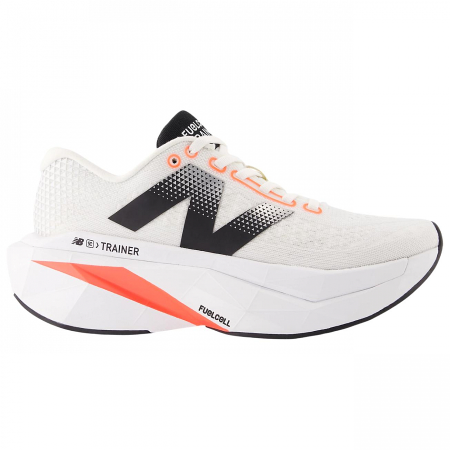 New Balance NB FuelCell SuperComp Trainer V3 Abrasion Resistant Low Top Running Shoes Women's White Black купить в интернет-магазине Yoocart с быстрой доставкой по России.