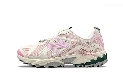 New Balance 610T Abrasion Resistant Low Top Hiking Shoes Unisex Pink White