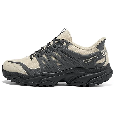 Skechers Abrasion Resistant Low top Mountaineering Hiking Shoes Men's Black Umber