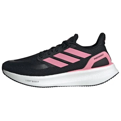 Adidas PUREBOOST 5 Abrasion Resistant Breathable Low top Running Shoes Women's Black