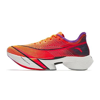 Anta C10 Pro Slip Resistant, Abrasion Resistant, Breathable Low top Running Shoes Women's Orange Red