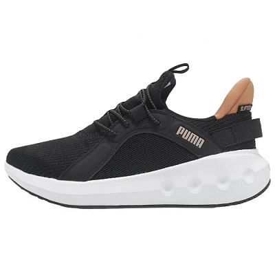 PUMA SOFTRIDE Carson Abrasion Resistant Low top Running Shoes Unisex Black