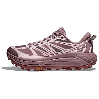 HOKA ONE ONE Mafate Speed 2 Running Shoes Unisex Low top Lotus Purple/Carnation Pink