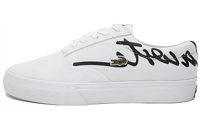 LACOSTE Low top Skateboard Shoes Women's White