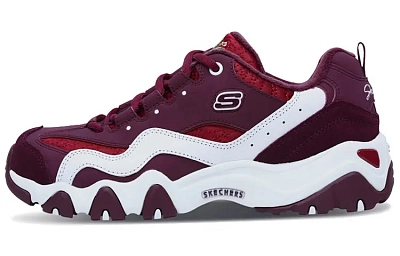 Skechers D'Lites 2.0 Sports Shoes Deep Wine Women's