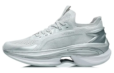 LiNing WuShi 5S 1.0 Shock Absorbers Slip Resistant Abrasion Resistant Low top Running Shoes Women's Silver Gray