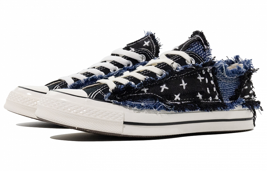 Converse 1970s Low Top Canvas Shoes Unisex Vintage Black купить в интернет-магазине Yoocart с быстрой доставкой по России.