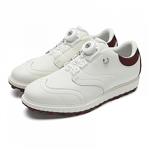 FILA NOBLE Cushioning Abrasion Resistant Lightweight Golf Shoes Women's Snow 2 4327995