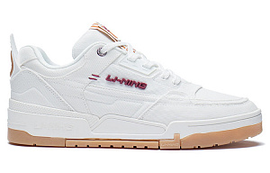 LiNing Zhi Tian Qi Tian Abrasion Resistant, Lightweight, And Breathable Low Top Skateboard Shoes Men's Ecru 1 4328056