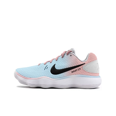 Nike Hyperdunk 2017 Abrasion Resistant Low top Basketball Shoes Men's Sky Blue